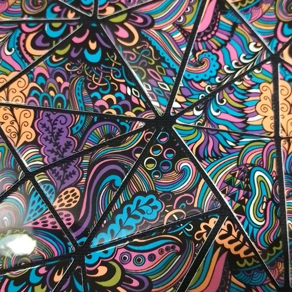 A5 Emilio Pepe abstract tote with geometric shapes - Picture 2 of 13